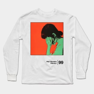 Mari Akasaka - Vibrator - Minimal Style Graphic Artwork Long Sleeve T-Shirt